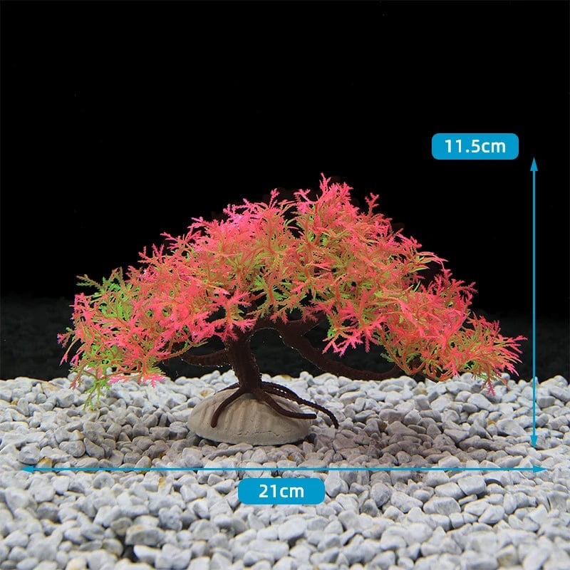 Fluoreszierende Aquariumdekoration Fischtanklandschaft Korallensimulation Korallenornamente Kleine Unterwasserwelt Landschaftsdekoration | Brehn