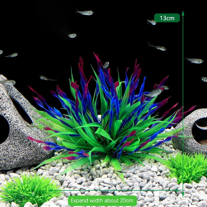 Fluoreszierende Aquariumdekoration Fischtanklandschaft Korallensimulation Korallenornamente Kleine Unterwasserwelt Landschaftsdekoration | Brehn