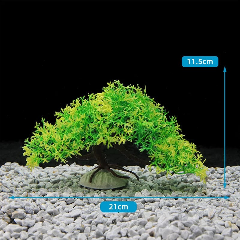 Fluoreszierende Aquariumdekoration Fischtanklandschaft Korallensimulation Korallenornamente Kleine Unterwasserwelt Landschaftsdekoration | Brehn