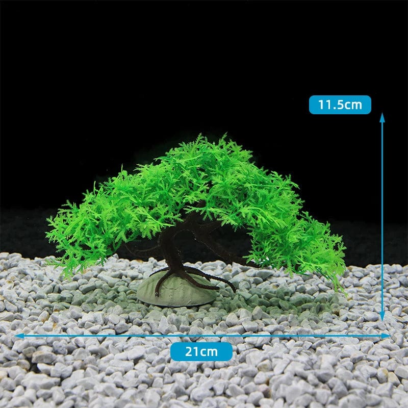 Fluoreszierende Aquariumdekoration Fischtanklandschaft Korallensimulation Korallenornamente Kleine Unterwasserwelt Landschaftsdekoration | Brehn