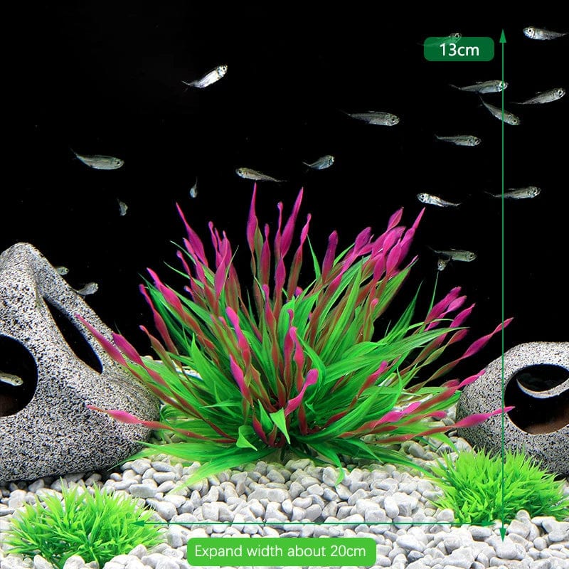 Fluoreszierende Aquariumdekoration Fischtanklandschaft Korallensimulation Korallenornamente Kleine Unterwasserwelt Landschaftsdekoration | Brehn