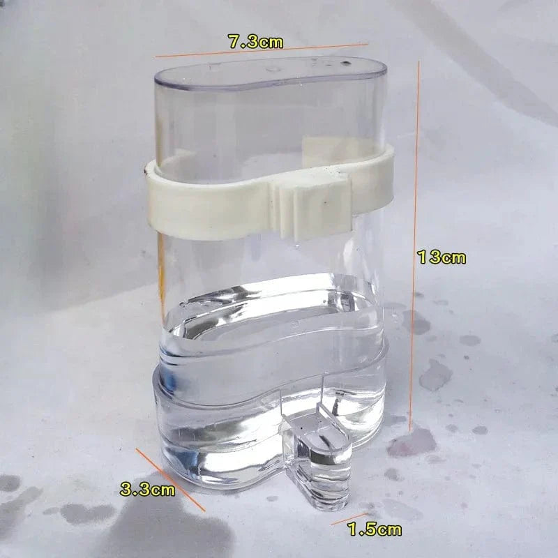Vogel-Wasserspender Vogelfutterspender Automatischer Sittich-Wassertränker Futterspender für Papageienkäfig-Zubehör | Brehn