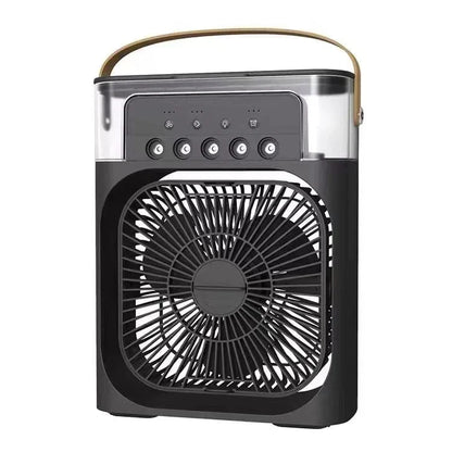 Planet Gates Portable Humidifier Fan AIr Conditioner Household Small Air Cooler Hydrocooling Portable Air Adjustment For Office 3 Speed Fan