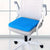 Planet Gates Blue Car Seat Cushion Summer Gel Honeycomb Chair Cushion Cool Cushion Single Ventilated Seat Cushion Breathable Truck Cool Silicone Butt Cushion