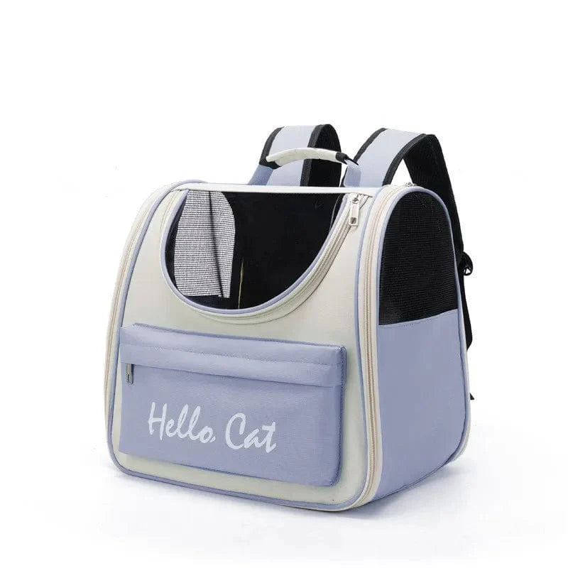 Katentrage Taschen Winddicht Outdoor Reise Rucksack für Katzen Kleine Hunde Transport Tragetasche Katzenrucksäcke mit Kissen | Brehn