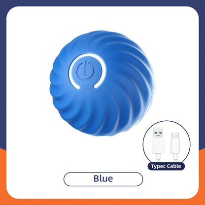 Smart Dog Toy Ball Elektronisches Interaktives Haustier Spielzeug Bewegende Kugel USB Automatisch Bewegend Springend für Welpen Geburtstagsgeschenk Katze Produkt | Brehn