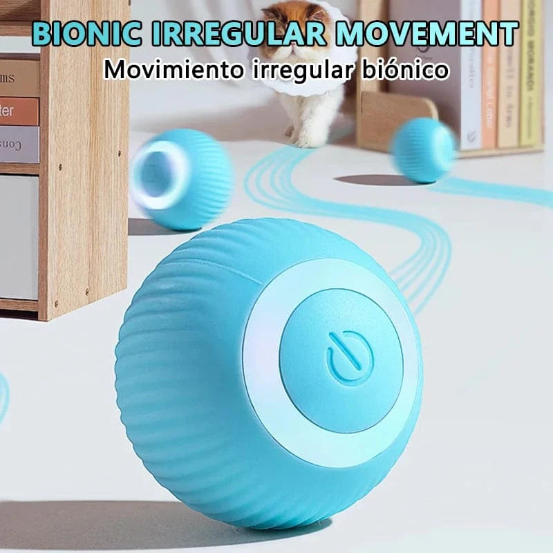 Interaktive Katzenspielzeugkugel Smarte Katzenspielzeuge Elektronisches Interaktives Katzenspielzeug Für Innen Automatisch Rollende Magische Kugel Katzen-Spielzubehör | Brehn