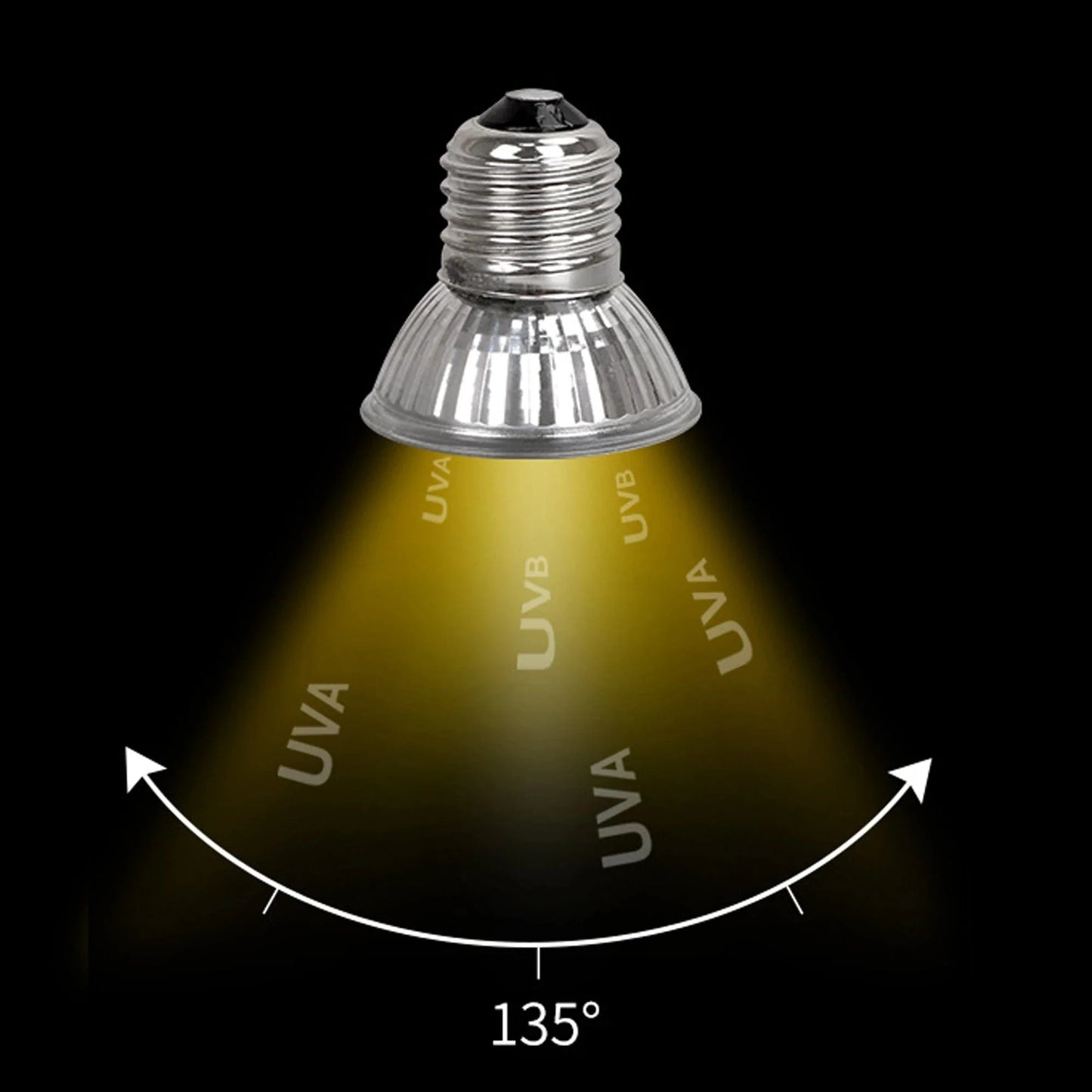CE Reptilienlampe UVA+UVB 3.0 Haustierheizlampe Glühbirne Schildkrötenbaskinglicht Glühbirnen Amphibien Eidechsen Temperaturregelung | Brehn