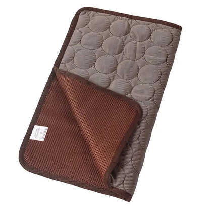 Planet Gates Dog Cooling Mat Summer Pad for Dogs Cat Blanket Breathable dog Bed Kennel Puppy Sleeping Sofa Cushion Dog Accessories