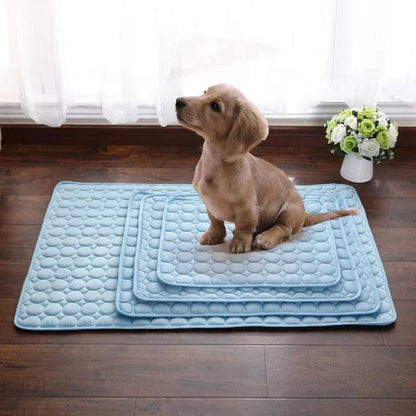 Hunde-Kühlmatte Sommerpad für Hunde Katzen Decke Atmungsaktives Hundebett Kennel Welpen Schlafsofa Kissen Hundezubehör | Brehn