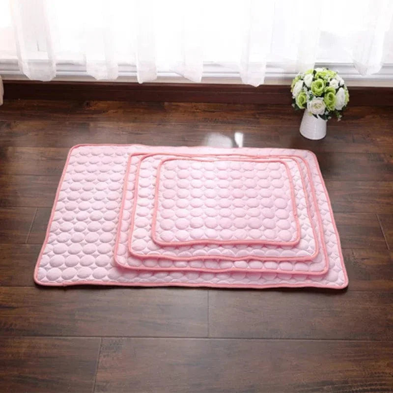 Hunde-Kühlmatte Sommerpad für Hunde Katzen Decke Atmungsaktives Hundebett Kennel Welpen Schlafsofa Kissen Hundezubehör | Brehn