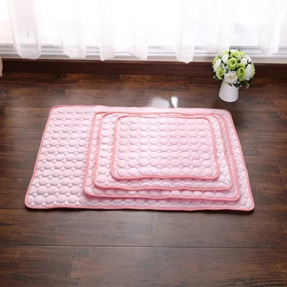 Hunde-Kühlmatte Sommerpad für Hunde Katzen Decke Atmungsaktives Hundebett Kennel Welpen Schlafsofa Kissen Hundezubehör | Brehn