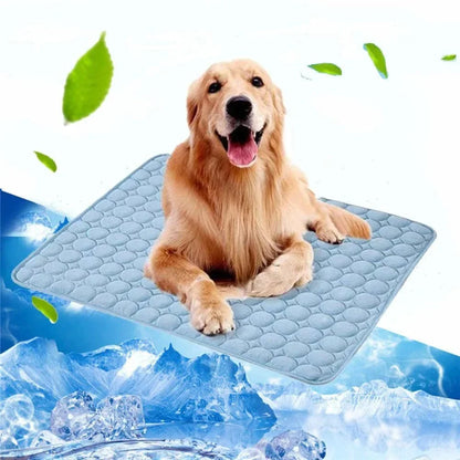 Hunde-Kühlmatte Sommerpad für Hunde Katzen Decke Atmungsaktives Hundebett Kennel Welpen Schlafsofa Kissen Hundezubehör | Brehn