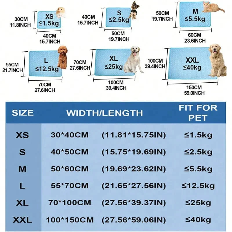 Hunde Selbst Kühlmatte Haustier Katze Kühlmatte Und Schlafunterlage Für Haustiere Sommer Kühlpads Decke Waschbar Eis Seide Atmungsaktive Matte | Brehn