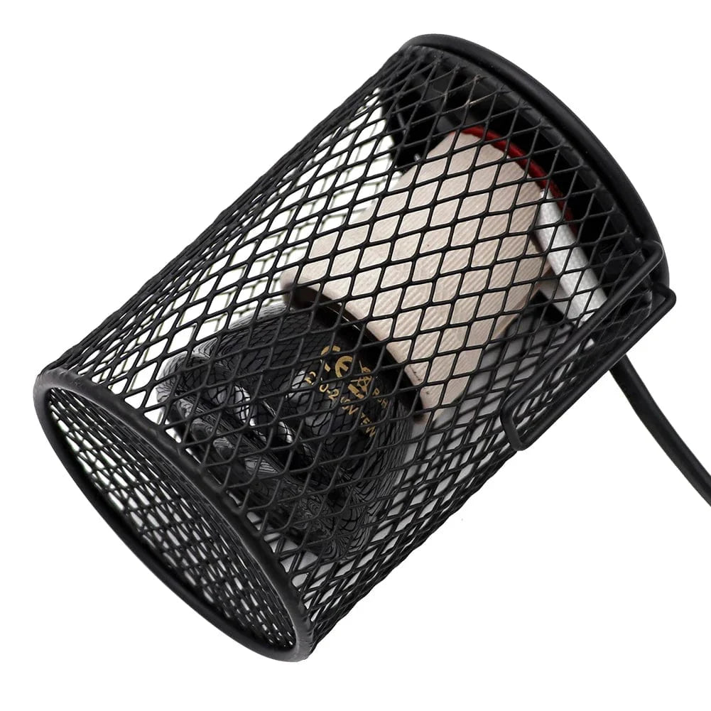 E27 Haustier Heizlampe für Schildkröte Schlange Echse Infrarot Keramische Emitter Wärme Licht 50W/75W/100W Reptilienlampe Reptilienlicht EU Stecker | Brehn
