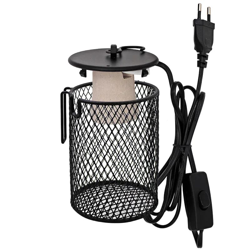 E27 Haustier Heizlampe für Schildkröte Schlange Echse Infrarot Keramische Emitter Wärme Licht 50W/75W/100W Reptilienlampe Reptilienlicht EU Stecker | Brehn