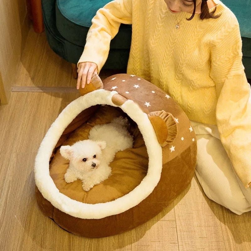 Klappbares Haustierhaus, Welpen-Kennel-Matte für Hunde, Tiere, Katzen, Kätzchen-Nest, Korb für kleine Hunde, Teddy, Chihuahua-Höhle, Bett, 2022 | Brehn