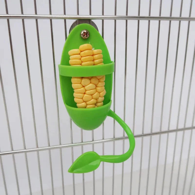 Haustier Papagei Futterspender Hängender Käfig Obst Gemüse Behälter Futterbecher Cuttlebone Ständer Halter Haustierkäfig Zubehör Haustierbedarf | Brehn