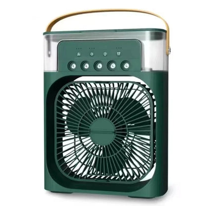 Tragbarer Luftbefeuchter Ventilator Klimaanlage Haushalt Kleiner Luftkühler Hydrokühlung Tragbare Luftanpassung für das Büro 3-Geschwindigkeitsventilator | Brehn