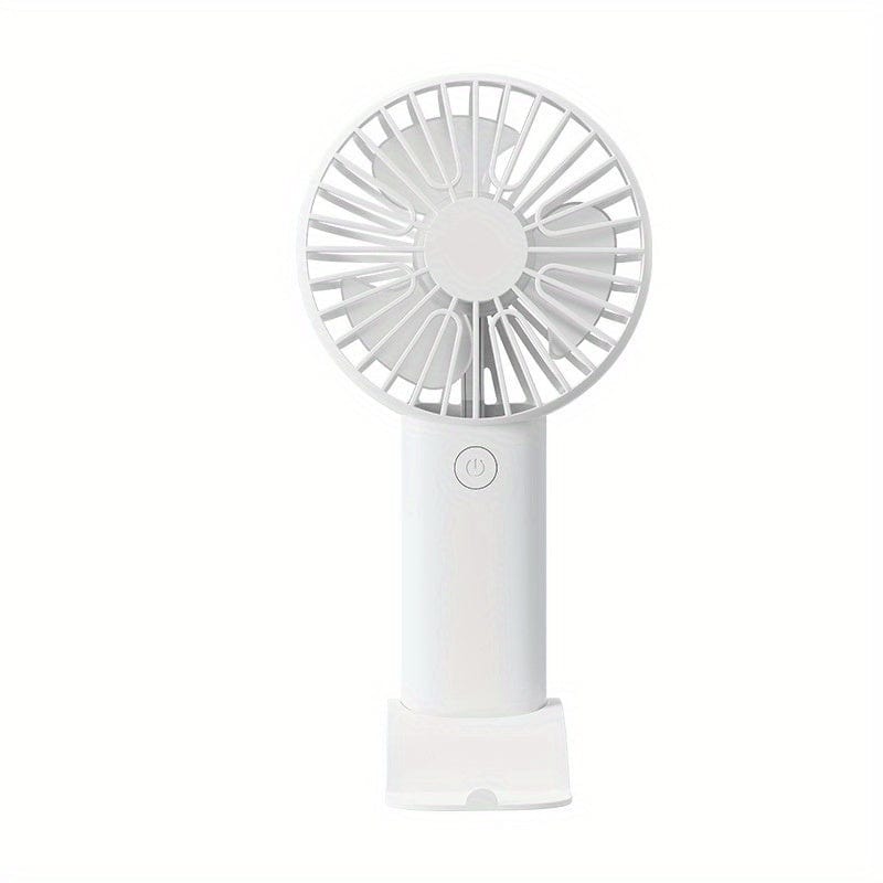1 Stück USB Handheld Mini Ventilator - Tragbarer Elektrischer Ventilator Für Zuhause, Büro Und Reisen - Wiederaufladbarer Batteriebetrieb - Leise Und Mächtige Kühlung | Brehn
