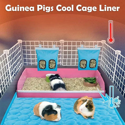 Meerschweinchen Käfigeinlagen Sommer Kleine Tier Kühlmatte Atmungsaktive Hamster Pinkelmatte für Kaninchenkäfig Chinchilla Igel Haustierartikel | Brehn