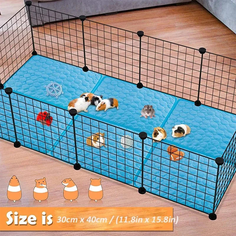 Meerschweinchen Käfigeinlagen Sommer Kleine Tier Kühlmatte Atmungsaktive Hamster Pinkelmatte für Kaninchenkäfig Chinchilla Igel Haustierartikel | Brehn