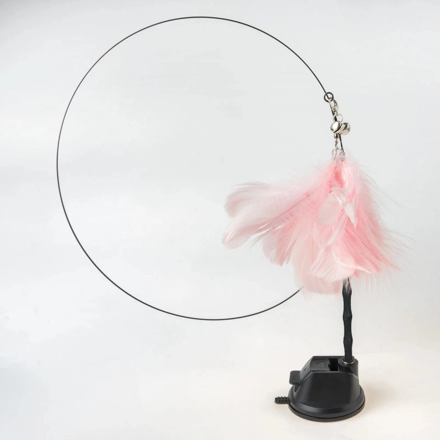 Handfree Bird/Feder Katzenangel mit Glocke Mächtiger Saugnapf Interaktive Spielzeuge für Katzen Kätzchen Jagd Bewegung Haustierprodukte | Brehn