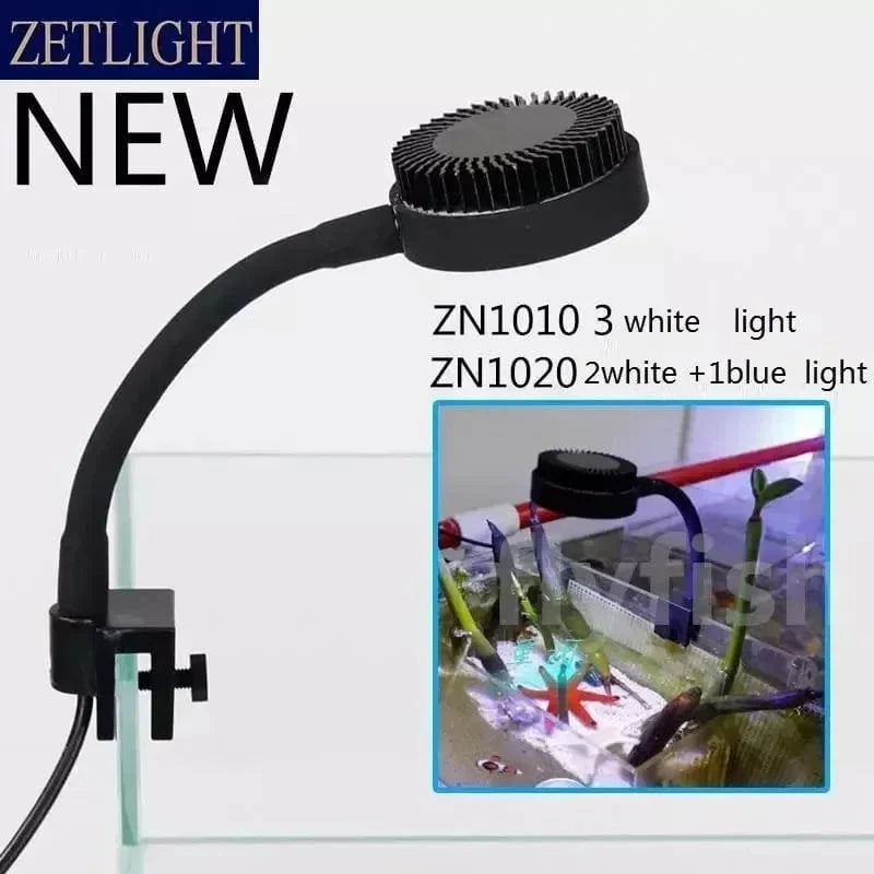 Zetlight LED Lampe M1 LED Vollspektrum Nano Kleine Aquarium Fischtank Salzwasser Salzwasser Marine Korallenriff LED und Pflanzenlicht | Brehn