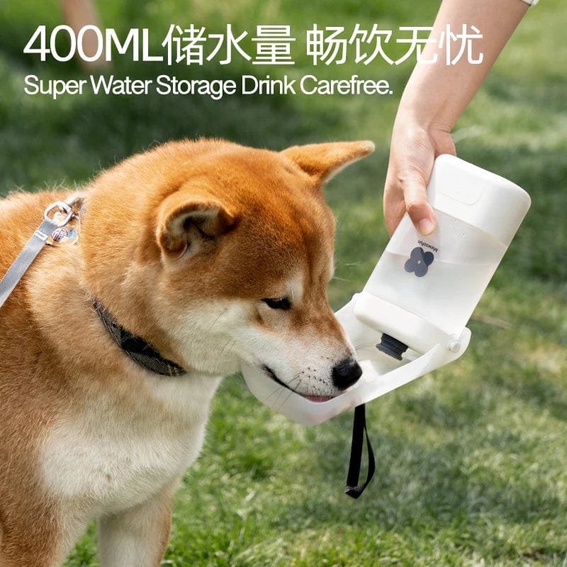 Mewoofun Haustier Wasserflasche für Hunde und Katzen Tragbar Bequem Sicher Geschmacksneutral Trinken Auslaufsicherer Wasserspender Unterwegs | Brehn