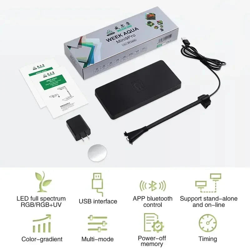 Woche AQUA USB Aquarium Licht Pflanzenwachstum Volles Spektrum LED Ökologie Mikrolandschaft Licht Nano Aquarium Licht | Brehn