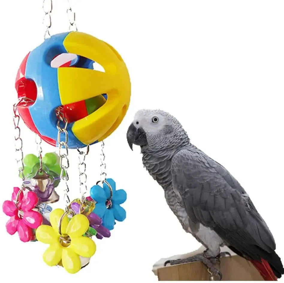 Papagei Kaustisches Spielzeug Baumwollseil Vögel Spielzeug Beißen Brücke Vogel Zerreißspielzeuge Nymphensittiche Training Hängeschaukeln Vogelkäfigbedarf | Brehn