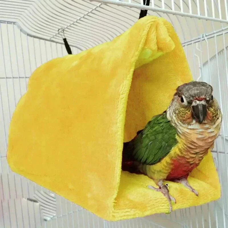 Haustier Vogel Papageienkäfige Warme Vogelhängematte Hängendes Zeltbett für Vogel Schlafen Vogelkäfig Dekorationszubehör Vogelhaus Vogelnest | Brehn