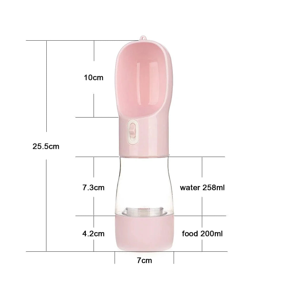 Tragbare Haustier Hund Wasserflasche für kleine große Hunde Reise Welpe Katze Trinkschale Outdoor Haustier Wasser Spender Futterautomat Haustier Produkt | Brehn