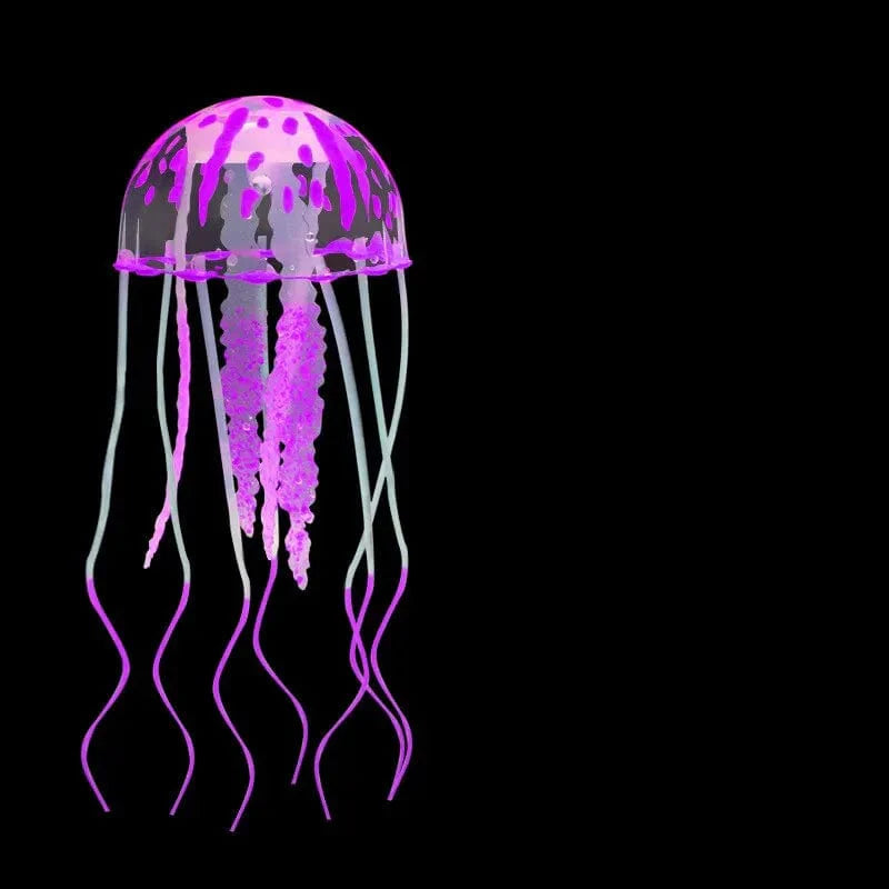 Künstliche Quallen Fluoreszierend Transparent Schwimmende Simulierte Quallen Landschaft Fisch Tank Fisch Haustier Dekorationen Zubehör | Brehn