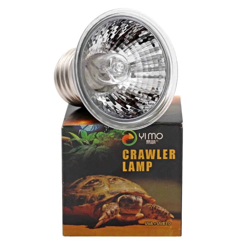 Reptilienlampe 25/50/75W UVA+UVB 3.0 Haustier Wärmelampe Glühbirne Schildkröte Basking UV Lichtlampen Amphibien Eidechsen Temperaturregler | Brehn