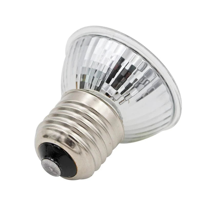 Reptilienlampe 25/50/75W UVA+UVB 3.0 Haustier Wärmelampe Glühbirne Schildkröte Basking UV Lichtlampen Amphibien Eidechsen Temperaturregler | Brehn