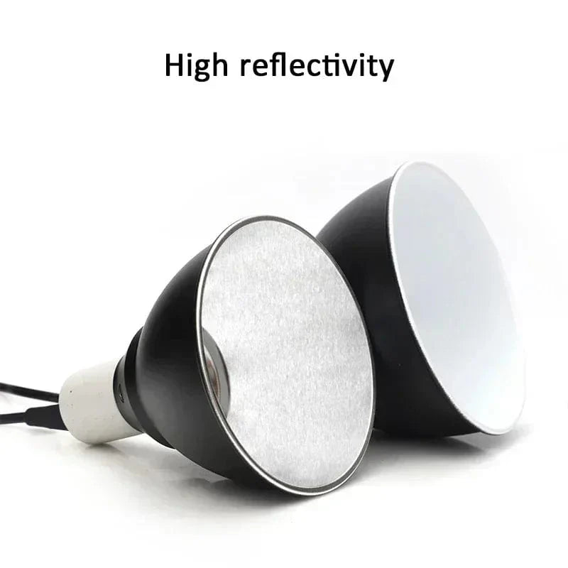 Reptilienlampe Set Beleuchtung 300W E27 100-240V UVB Reptilienheizlampe Ständer Haustier Glühbirnenhalter Lampenschirm Emitter Lampe | Brehn