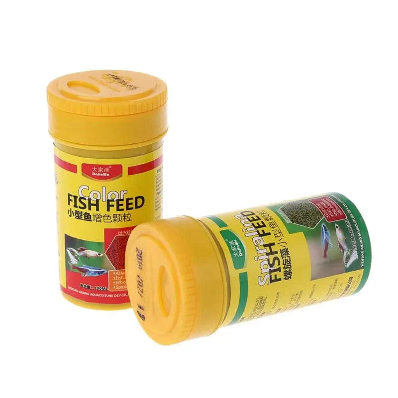 Spirulina-Futter für tropische Fische Ernährung für Aquarienfischtank farbverstärktes Futter | Brehn