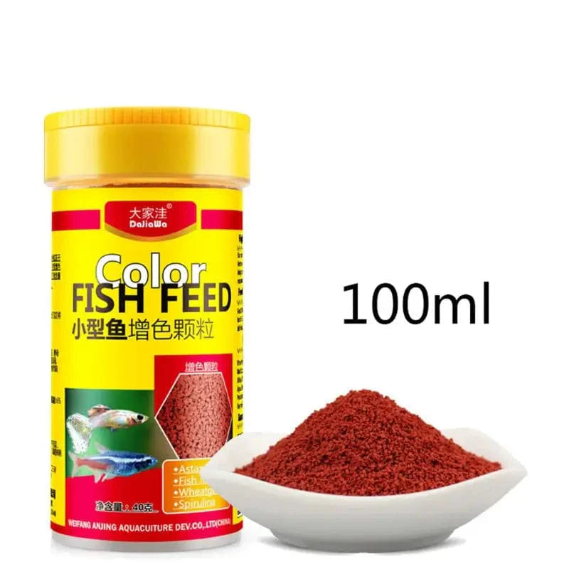 Spirulina-Futter für tropische Fische Ernährung für Aquarienfischtank farbverstärktes Futter | Brehn