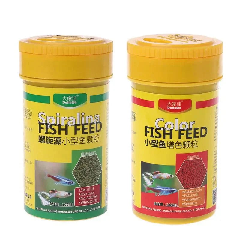 Spirulina-Futter für tropische Fische Ernährung für Aquarienfischtank farbverstärktes Futter | Brehn