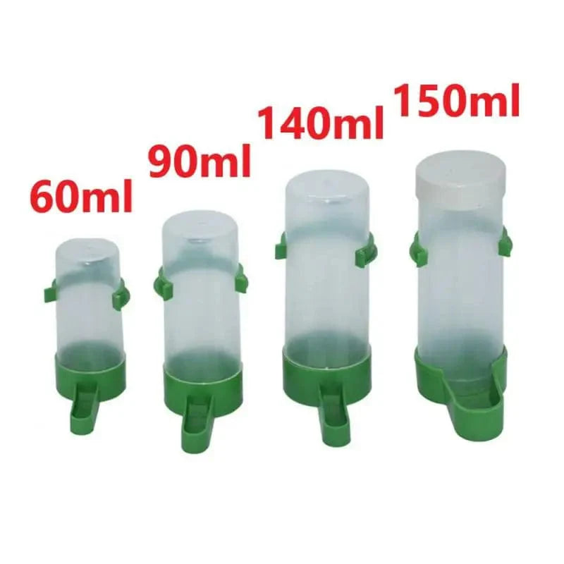 1/2/4PCS Vogeltränke Kunststoff Futter Wasser Fütterung Automatischer Trinknapf Papagei Haustier Papagei Trinkbecher Schalen Haustier Vogelbedarf | Brehn