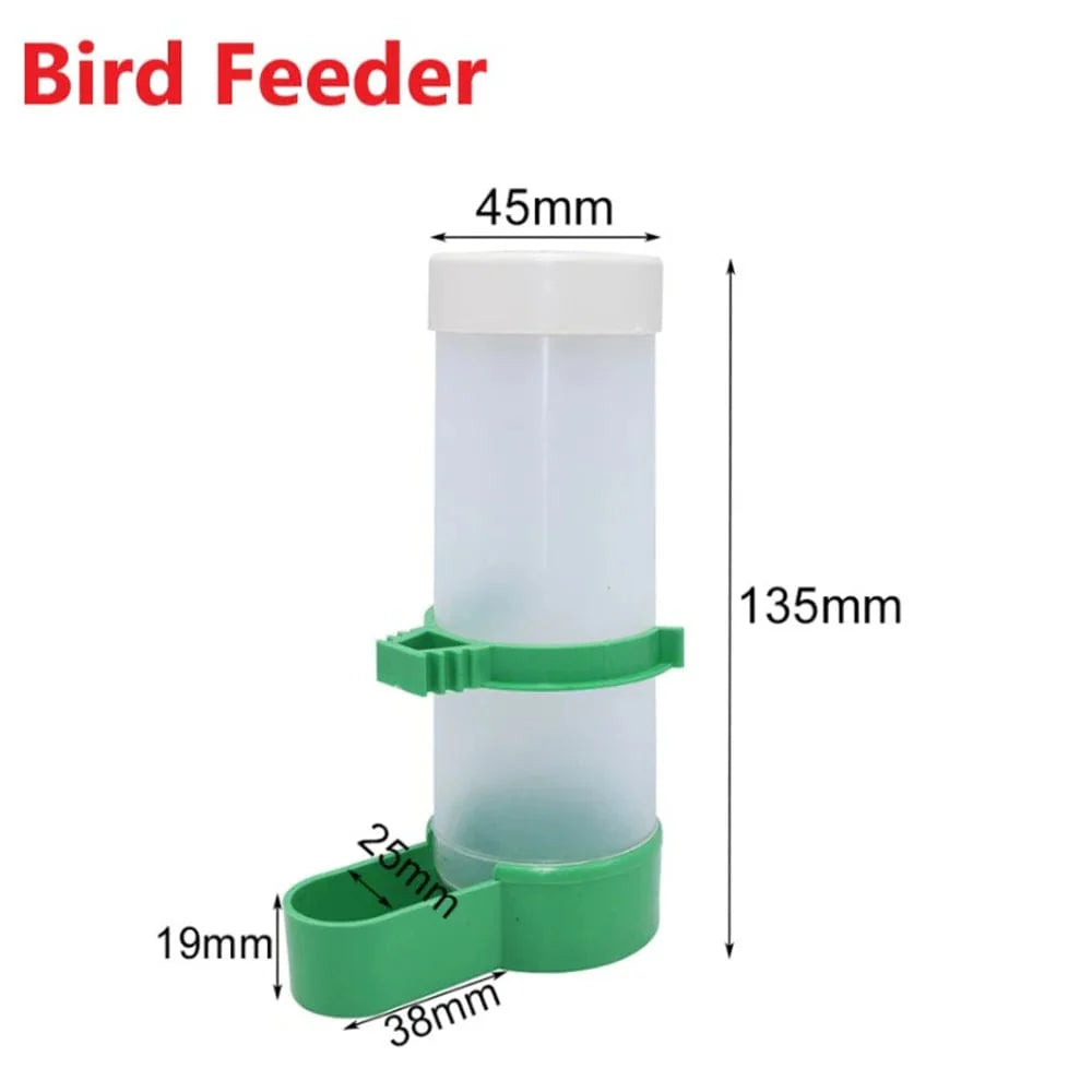 1/2/4PCS Vogeltränke Kunststoff Futter Wasser Fütterung Automatischer Trinknapf Papagei Haustier Papagei Trinkbecher Schalen Haustier Vogelbedarf | Brehn
