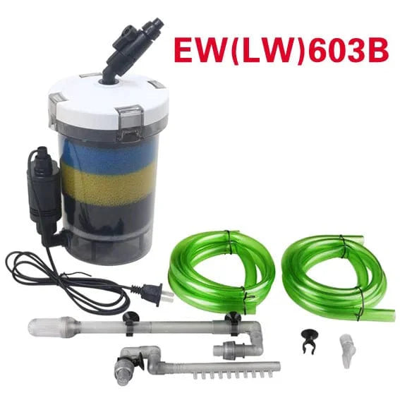 SUNSUN Aquarium Filter ultra-leise externes Aquarium Filter Eimer 110V-220V / 6W / HW-602 / HW-603 / HW-602B / HW-603B | Brehn