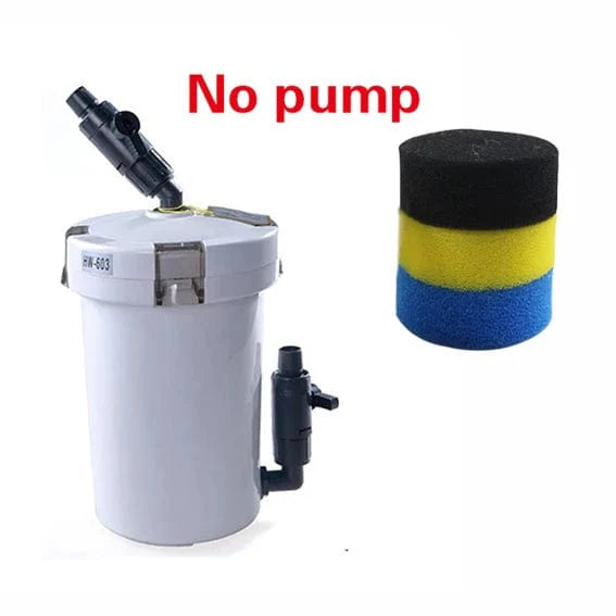 SUNSUN Aquarium Filter ultra-leise externes Aquarium Filter Eimer 110V-220V / 6W / HW-602 / HW-603 / HW-602B / HW-603B | Brehn