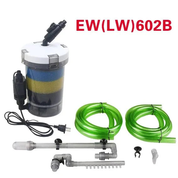 SUNSUN Aquarium Filter ultra-leise externes Aquarium Filter Eimer 110V-220V / 6W / HW-602 / HW-603 / HW-602B / HW-603B | Brehn