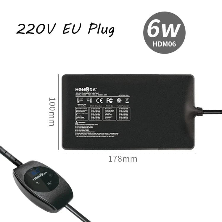 Terrarium Reptilien Eidechse Heizmatte Klettern Haustier Heizung Warme Pads Intelligente Verstellbare Temperaturregelung Matten 110v/220v | Brehn