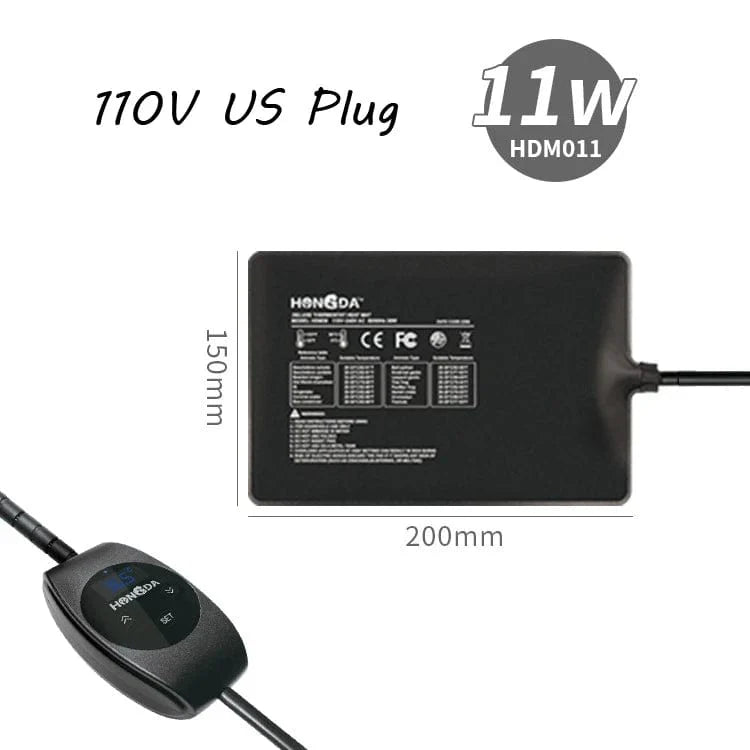 Terrarium Reptilien Eidechse Heizmatte Klettern Haustier Heizung Warme Pads Intelligente Verstellbare Temperaturregelung Matten 110v/220v | Brehn