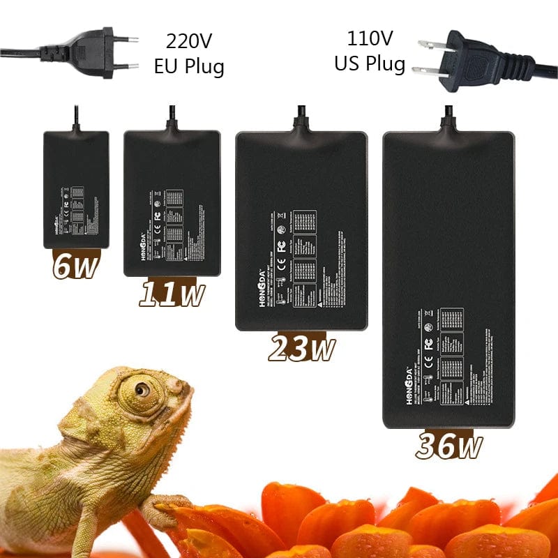 Terrarium Reptilien Eidechse Heizmatte Klettern Haustier Heizung Warme Pads Intelligente Verstellbare Temperaturregelung Matten 110v/220v | Brehn