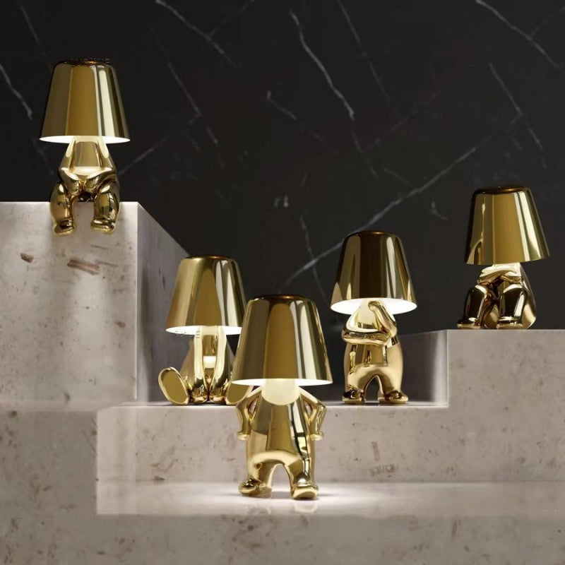 Brehn | Verspielte dimmbare Tischlampe - LumoPals