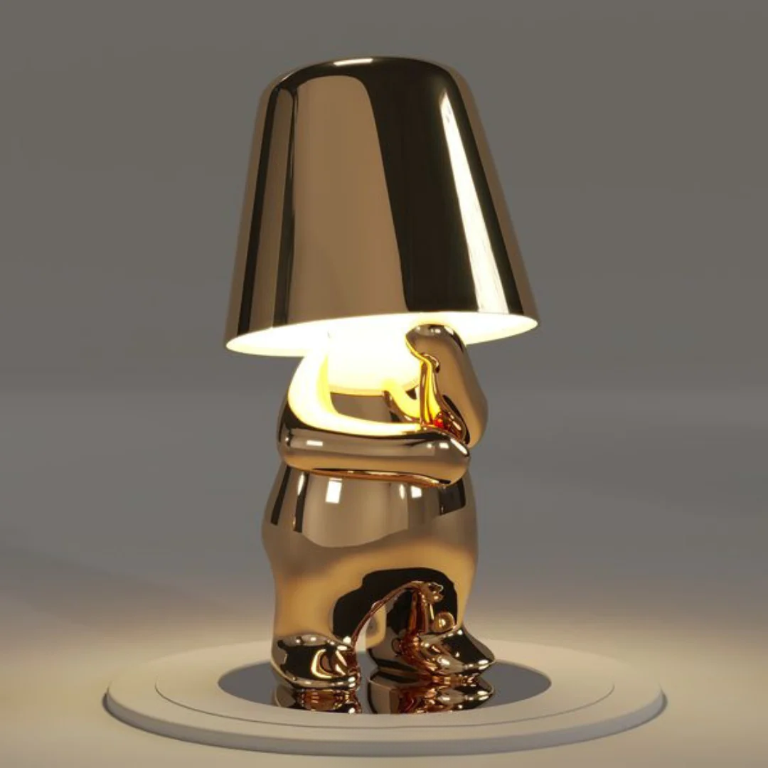 Brehn | Verspielte dimmbare Tischlampe - LumoPals